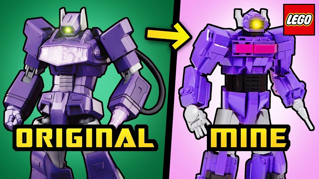 I Built SHOCKWAVE with LEGO