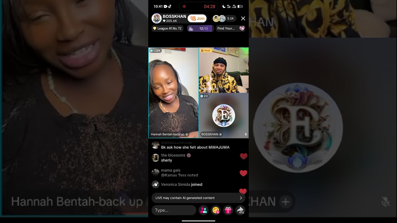 BABA TALISHA IS CARING HANNAH BENTA REPLIES
