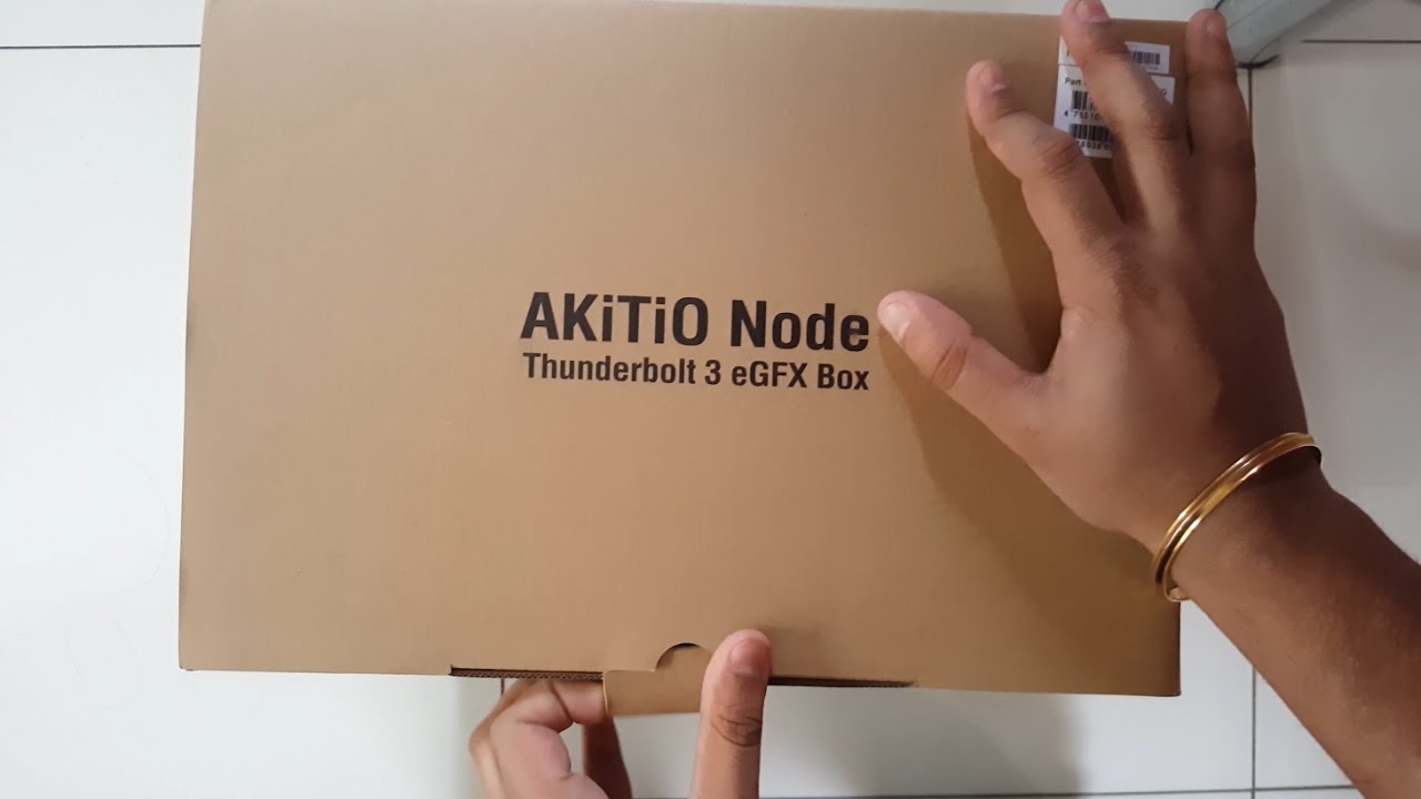 Akitio node Unboxing