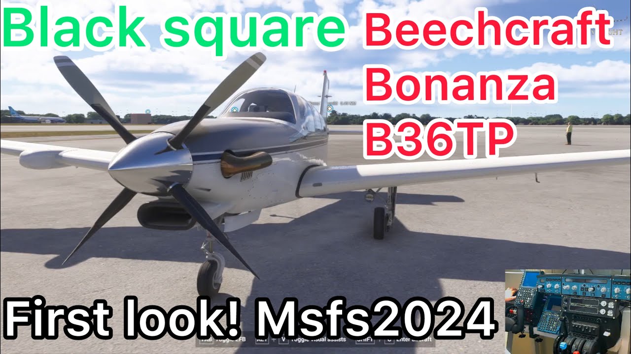 Black Square Bonanza B36TP: ПЕРВЫЙ ВЗГЛЯД — ЛУЧШИЙ апгрейд турбовинтового самолёта на сегодняшний...
