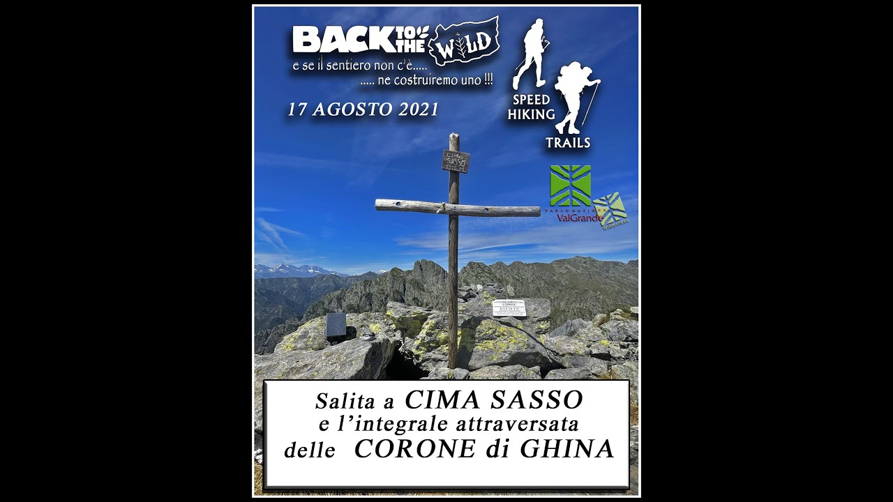 PARCO NAZIONALE VALGRANDE - Cima Sasso e le Corone di Ghina integrali