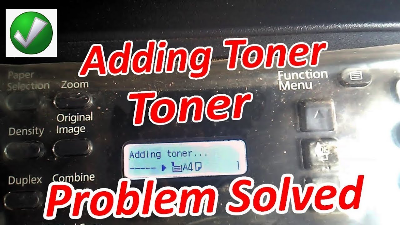Adding Toner ...."Toner is Low" Error Problem Solved | Kyocera Taskalfa 1800 | Tamil
