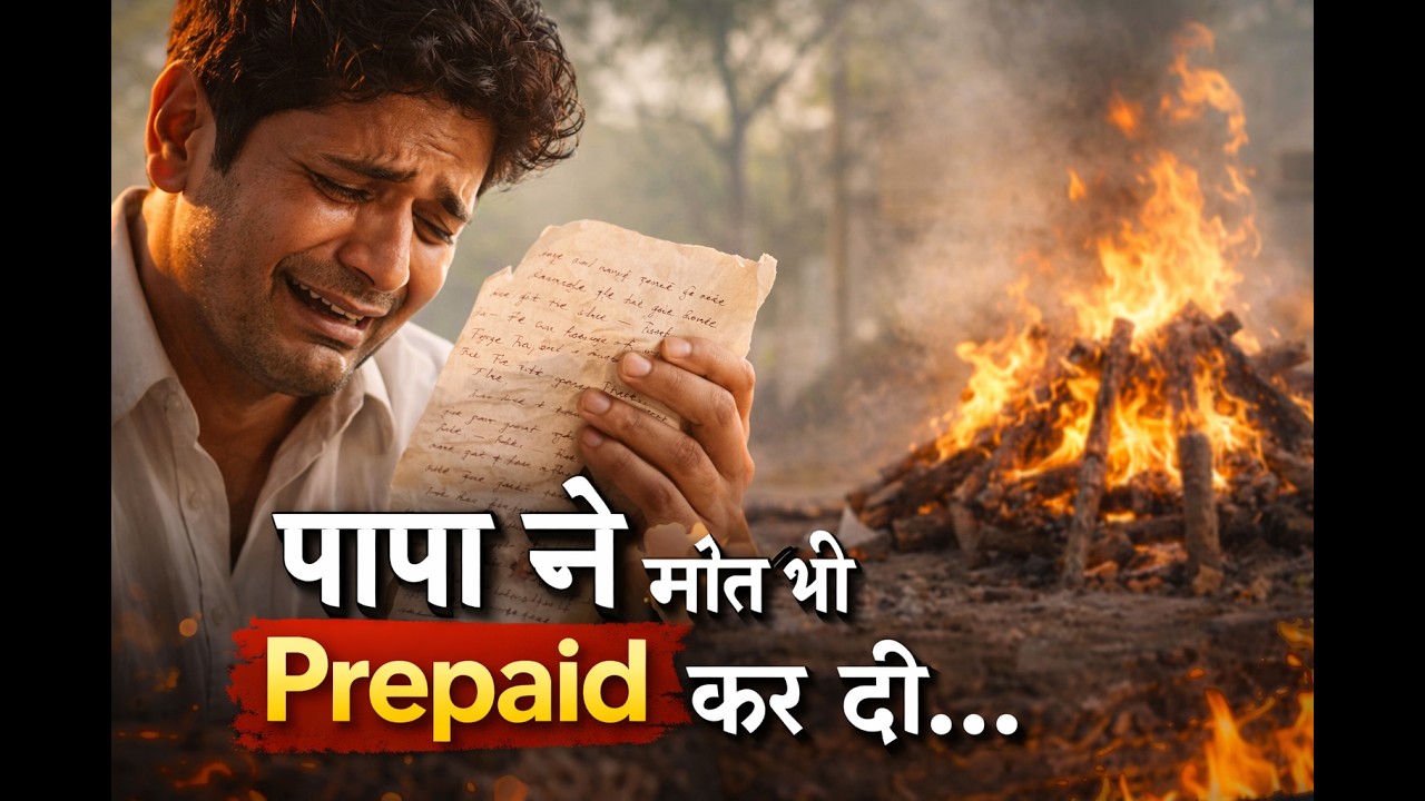 प्रीपेड मृत्यु — जब बेटे को समझ आया कि पिता का प्यार अनलिमिटेड होता है