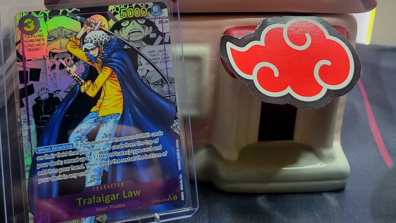 Trafalgar Law Manga Pull !!! OP05 Awakening of the New Era.  