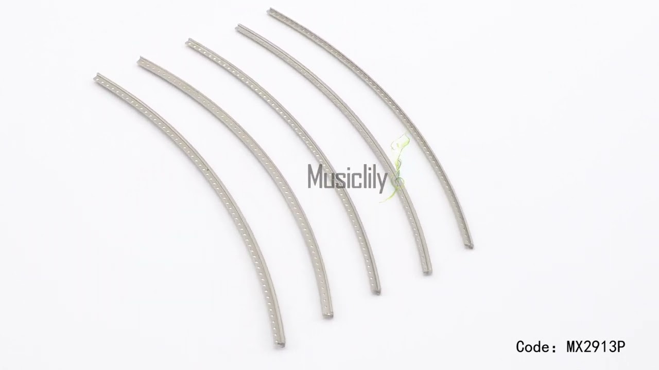 Sintoms REF Repair Fret Nickel Silver Extra Hard Jumbo Fret Wire Set for Guitar 360 show