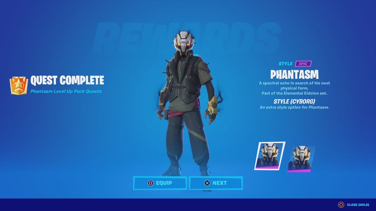 Phantasm CYBORG Skin Gameplay & Review