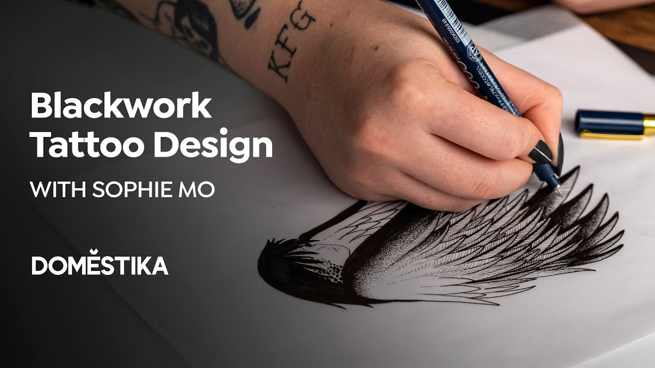 Diseño de tatuajes Blackwork - Curso de Sophie Mo | Domestika