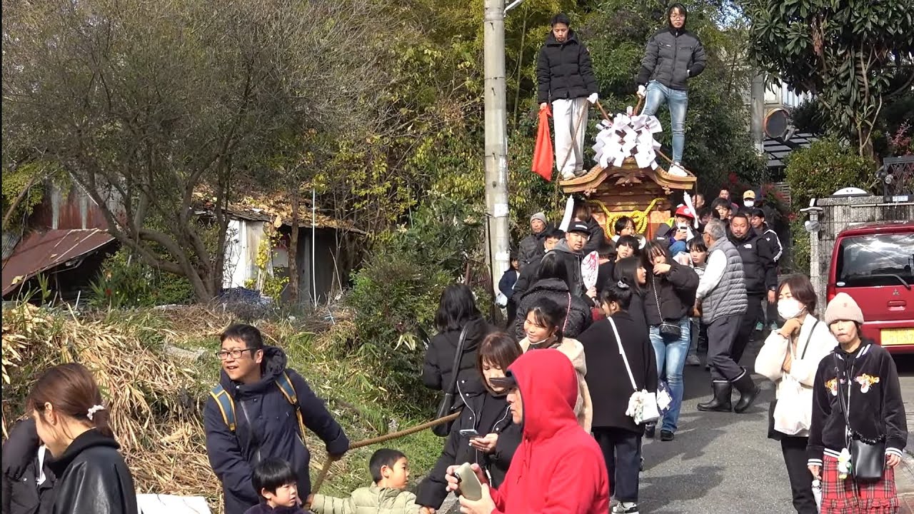 2025.12/14　須賀　子どもだんじり曳行