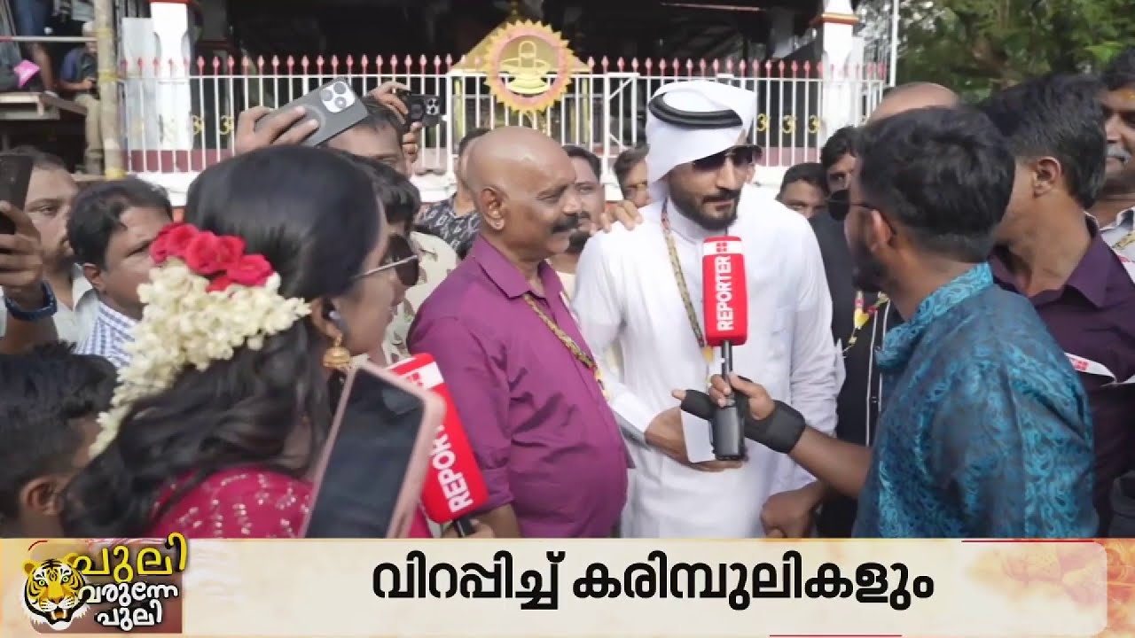 പുലി കളി കാണാനെത്തിയ 'സൗദി പുലി', മണി ചേട്ടന്റെ പാട്ടുമുണ്ട്‌ | Puli Kali