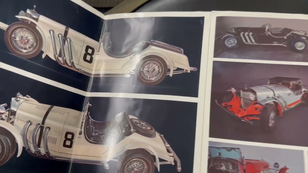 Prezentacja i zimny start: 1966 Excalibur SSK Series I Roadster