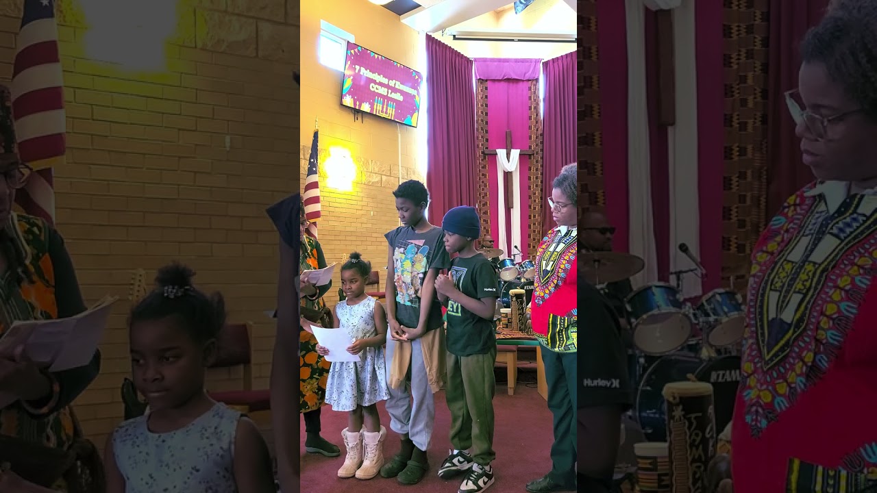 Kwanzaa 2025 at Church Part 2 - Nguzo Saba