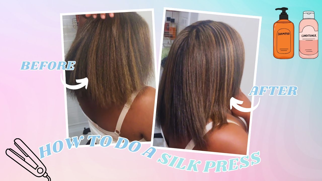 Beginner friendly silk press | step by step 
