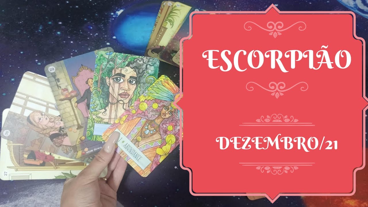 ESCORPIÃO DEZEMBRO 2021 -  NO SEU VERDADEIRO PODER -  NÃO ME IMPORTO MAIS - TOTALIDADE ESPIRITUAL.
