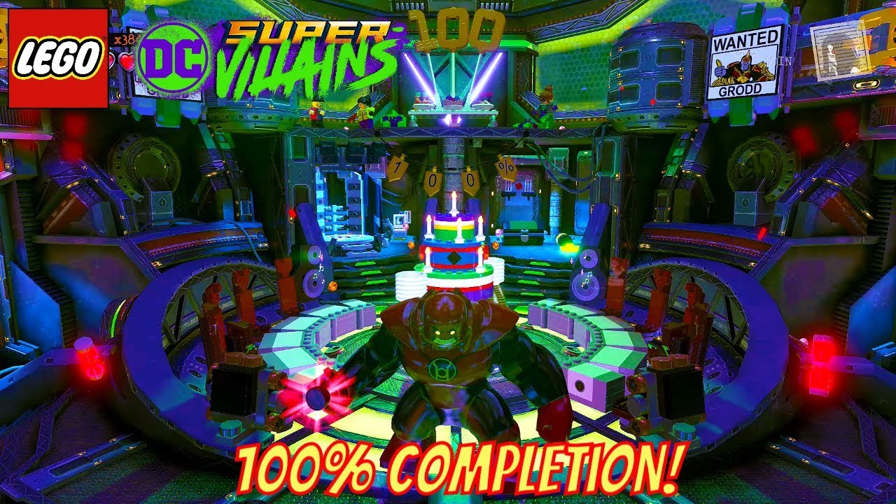 LEGO DC Super Villains Platinum Trophy and 100% Completion Party!