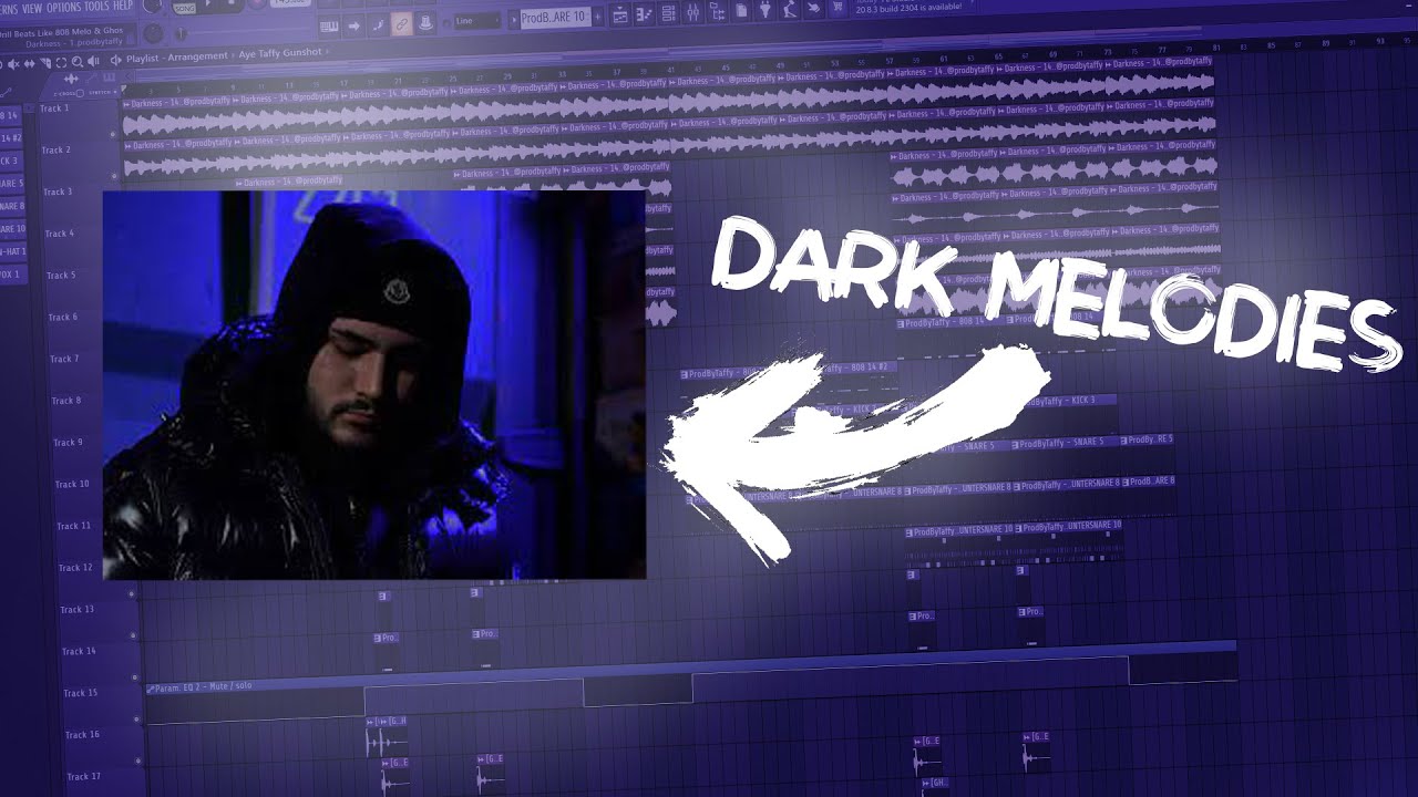 How to Make Dark Drill Loops Like Ghosty & ChrisRich I FL Studio Dark Melody Tutorial