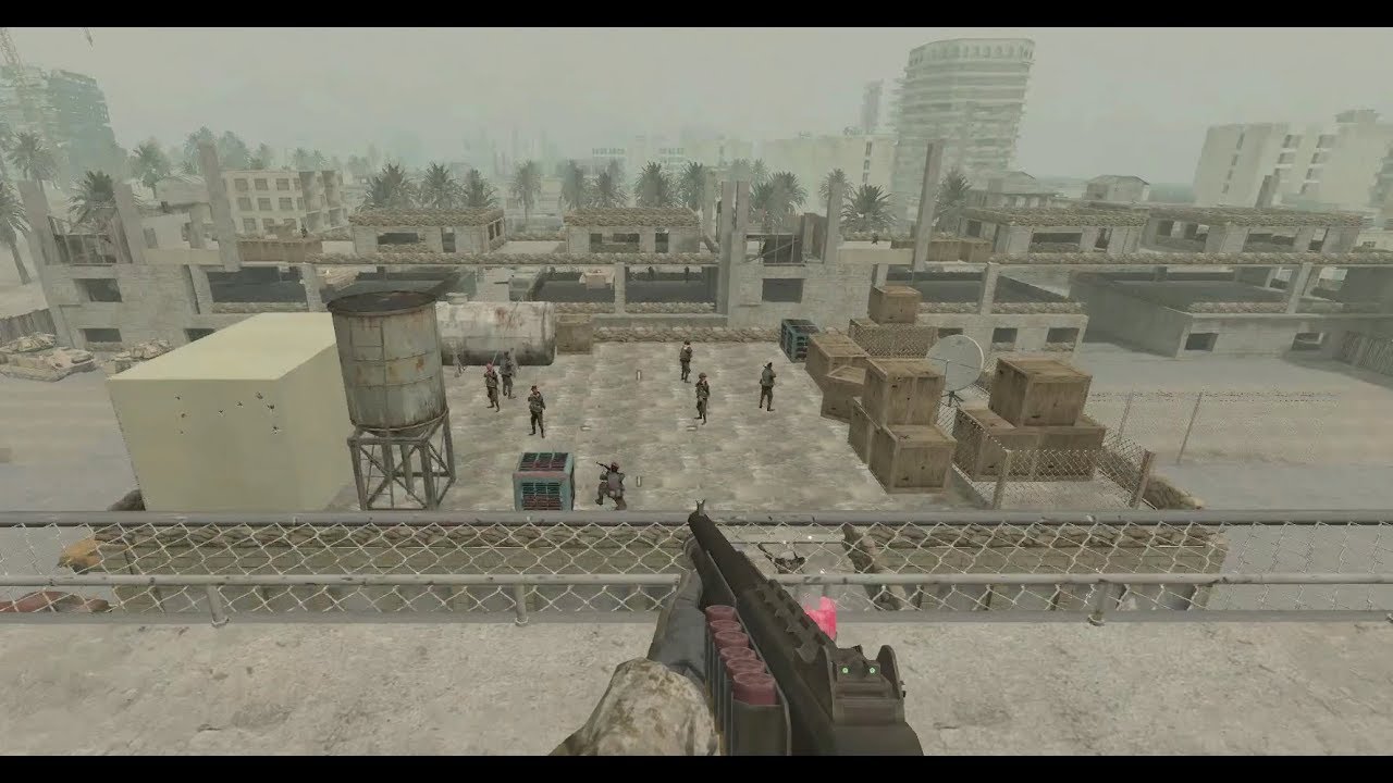 CoD4 Custom SP Mission №27 The Fortress