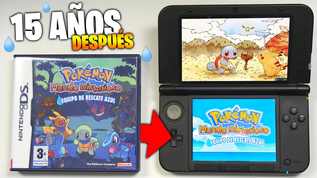 MI PARTIDA de POKEMON MUNDO MISTERIOSO EQUIPO de RESCATE AZUL 💧 15 AÑOS DESPUES
