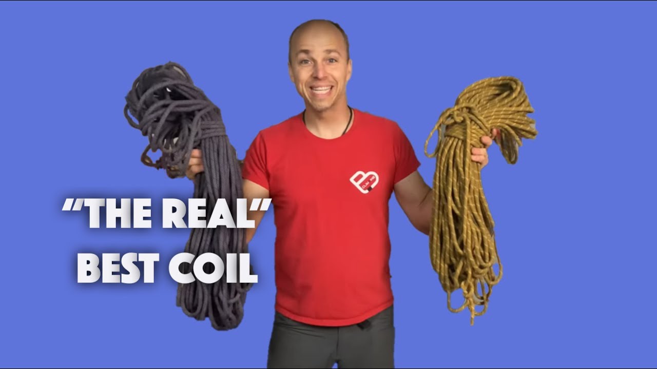 (THE REAL) Best Coil for your Climbing Rope (+ Tips)