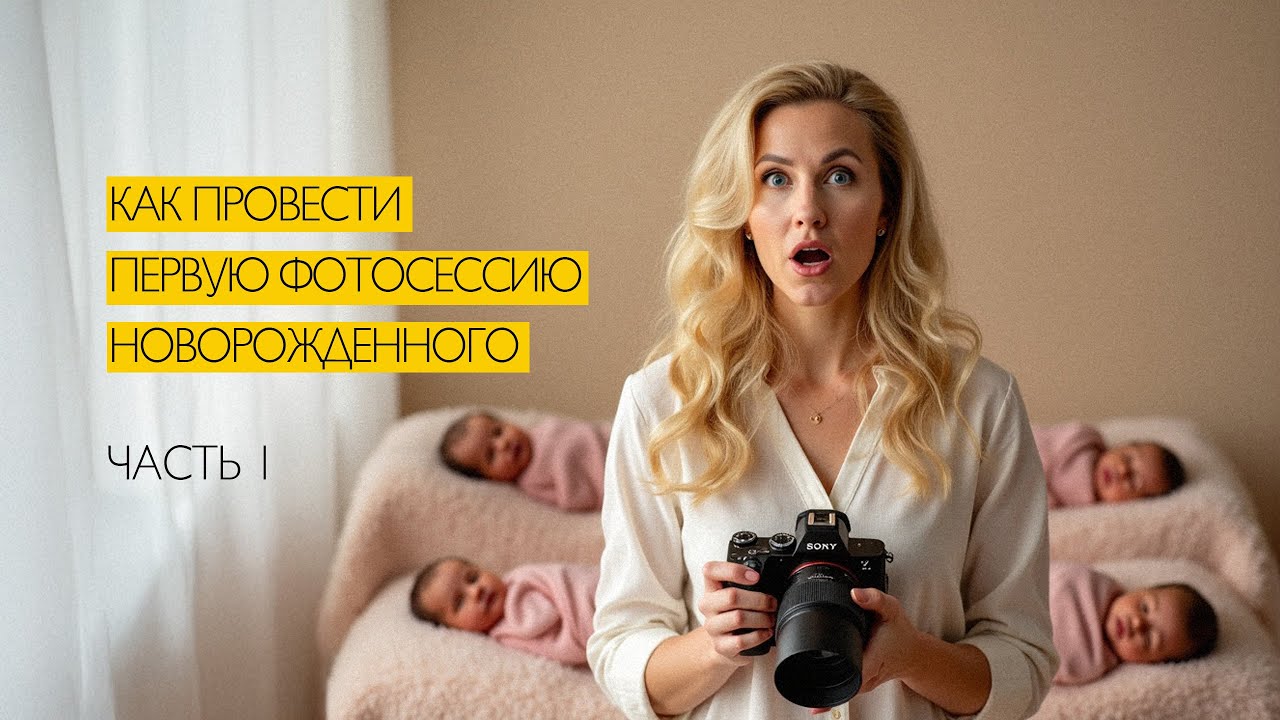 Как провести первую ньюборн съемку (ч1)