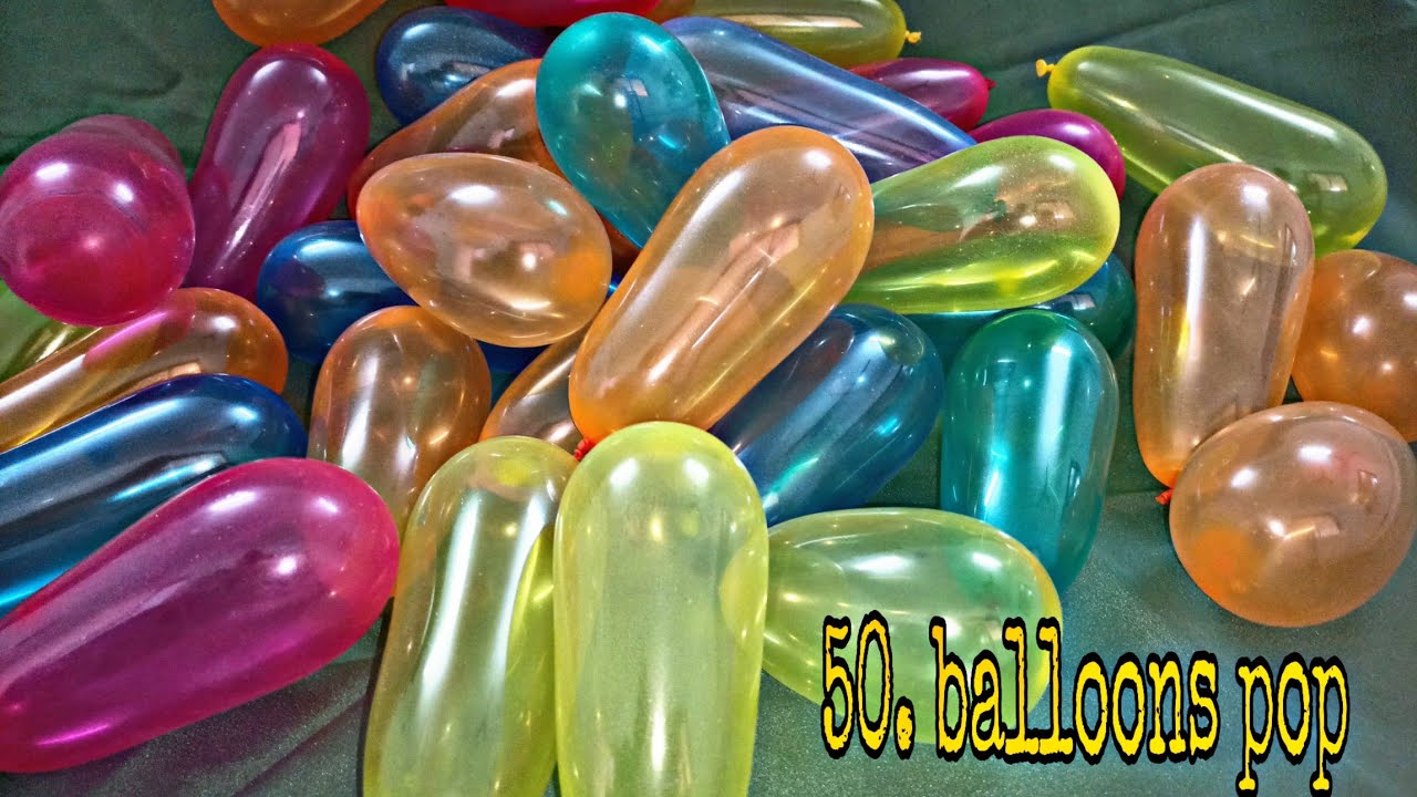 FAN 50 MINI BALLOON POP !!!