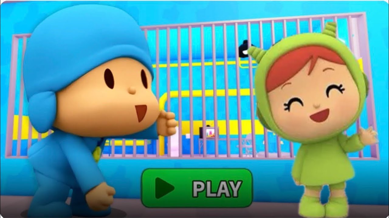 POCOYO TOYS PRISON RUN roblox!Gameplay Walkthrough #roblox #obby 
