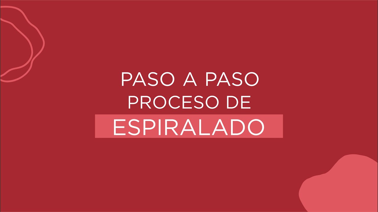 ESPIRALADO PASO A PASO - IBICRAFT