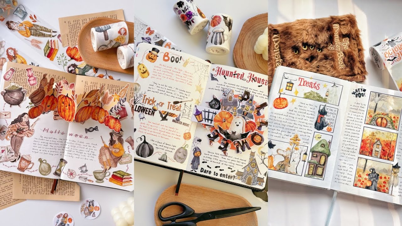 Are you ready for Halloween? | Halloween Themed 🎃 | The Washi Tape Shop