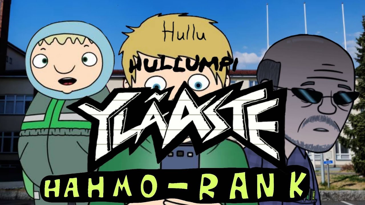 Hullu Hullumpi Yläaste -hahmot (Ränking/Listaus)