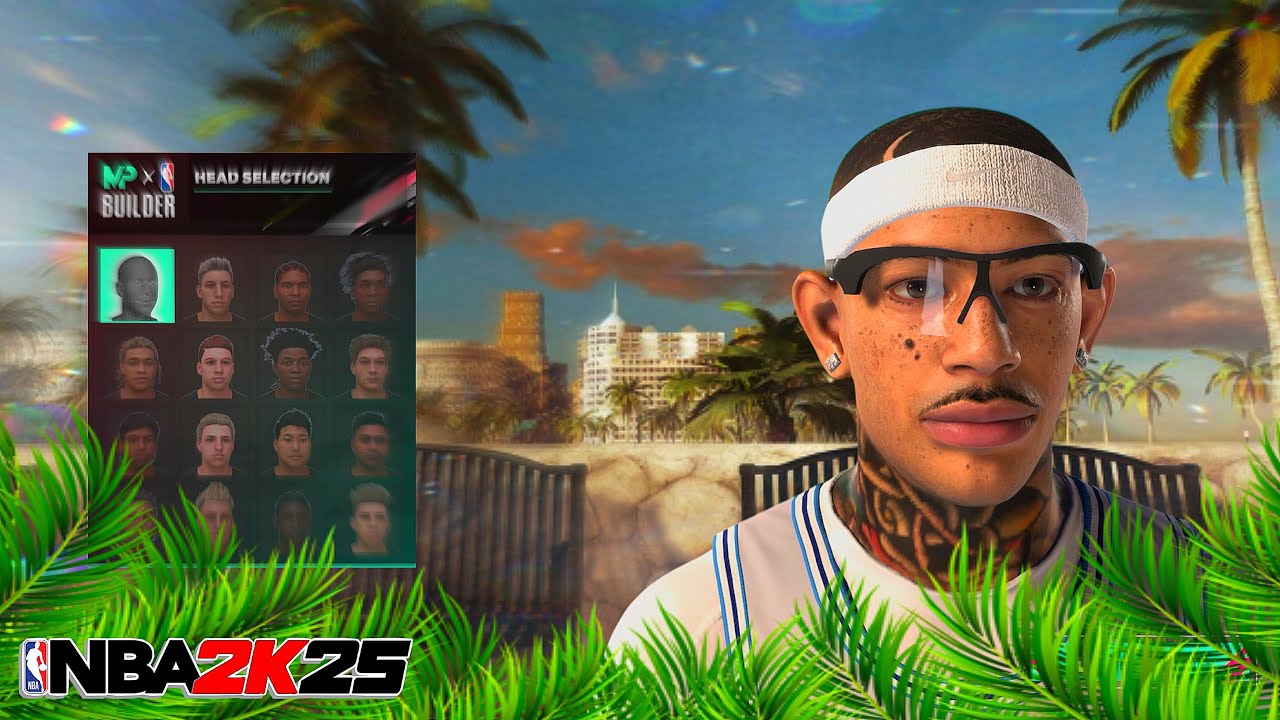 NBA 2K25 CHEESY PSYCHO FACE CREATION CHEESER TRY HARD FACE SCAN ON NBA 2K25!