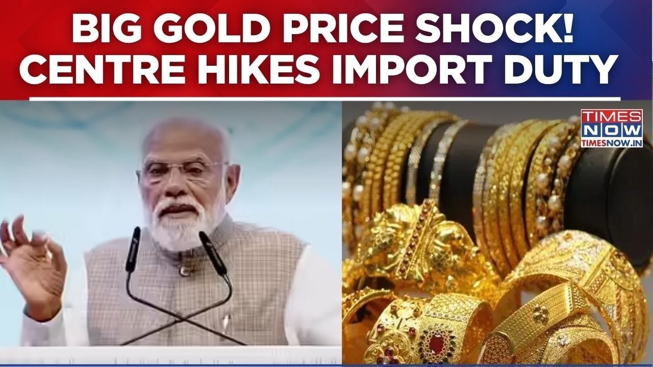 Centre Hikes Import Duty On Gold, Silver To 15% | Govt&rsquo;s Big Move Explained | Breaking News