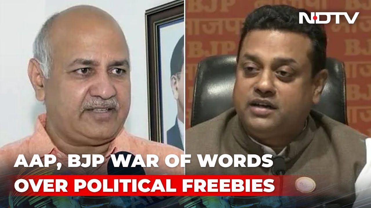 AAP vs BJP Over Political Freebies