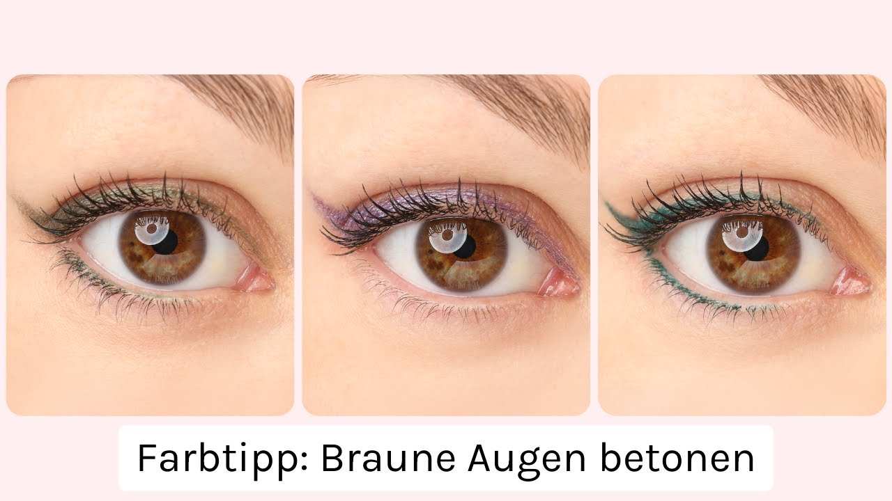 Farbtipp: Die besten Kajal / Eyeliner Farben f&uuml;r braune Augen