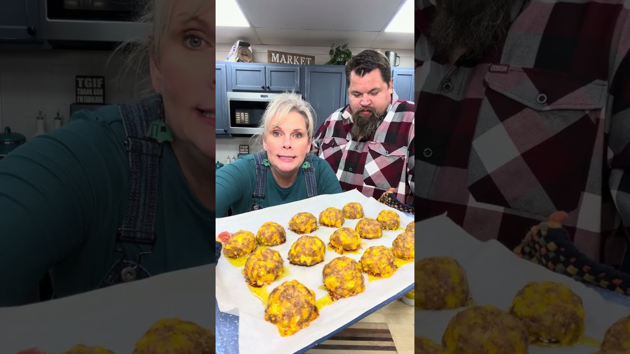 Holiday Sausage Balls♥️ #localflavorbranson #easyappetizer #bransonmissouri 