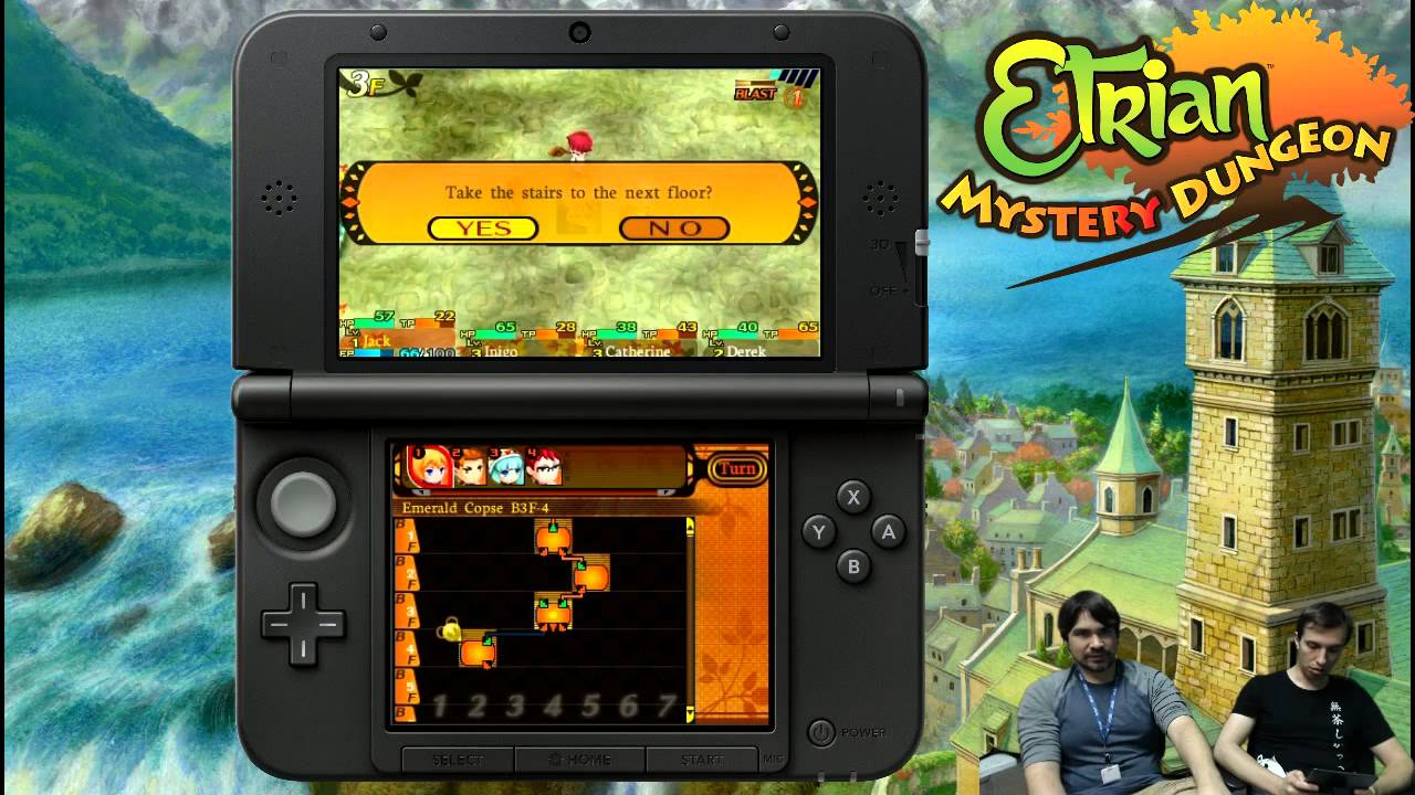 Etrian Mystery Dungeon LiveStream #1 Archive