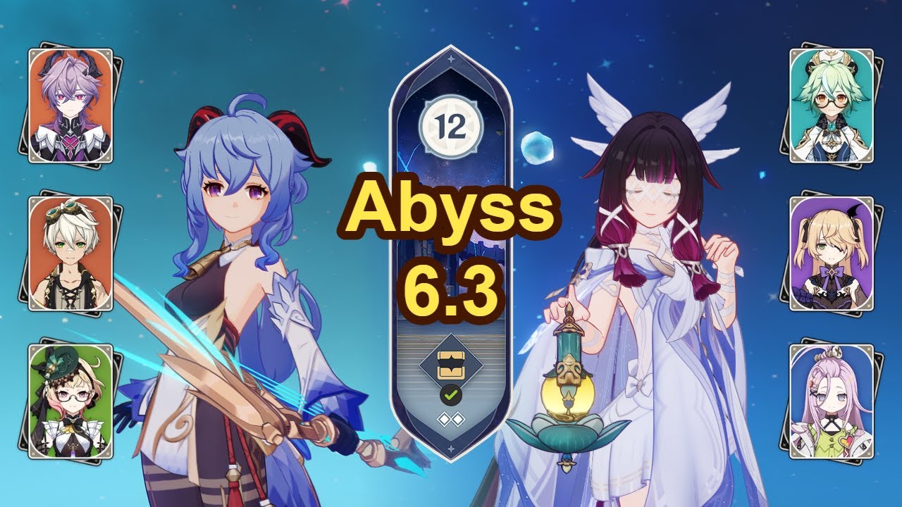 Ganyu | Columbina | Spiral Abyss 6.3 | Genshin Impact