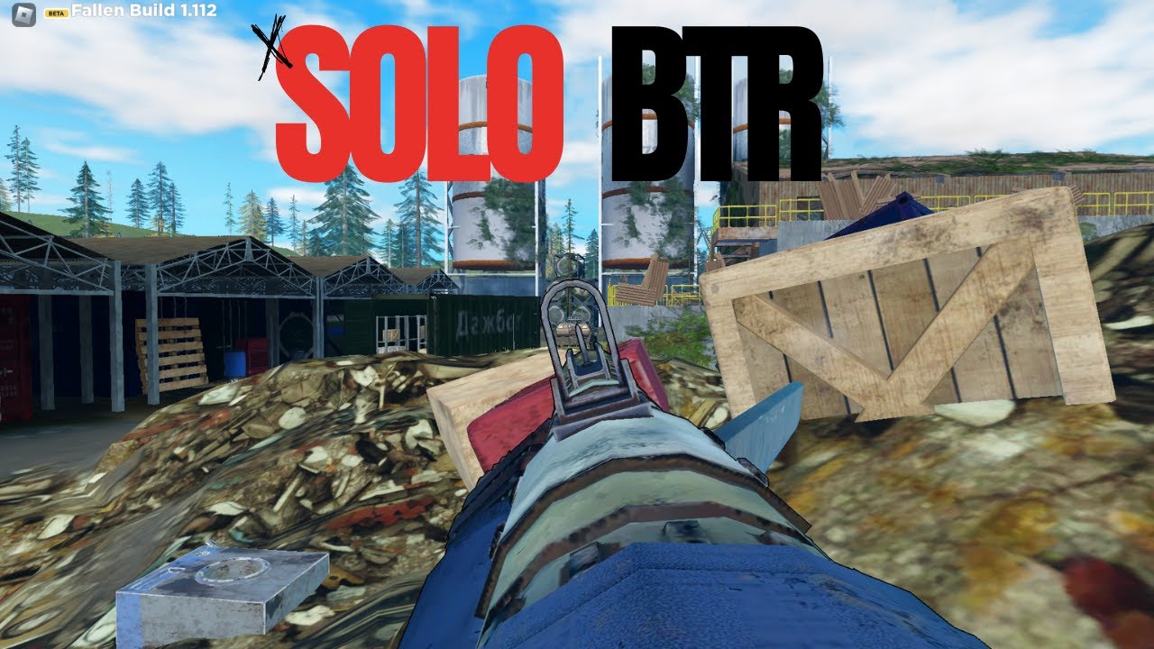 How to Solo BTR in Fallen Survival | Roblox