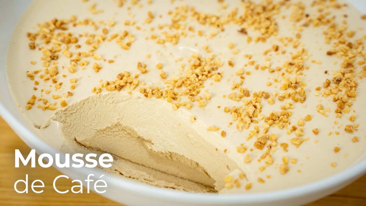 Mousse de Caf&eacute; Mais Cremosa e F&aacute;cil que J&aacute; Experimentei!