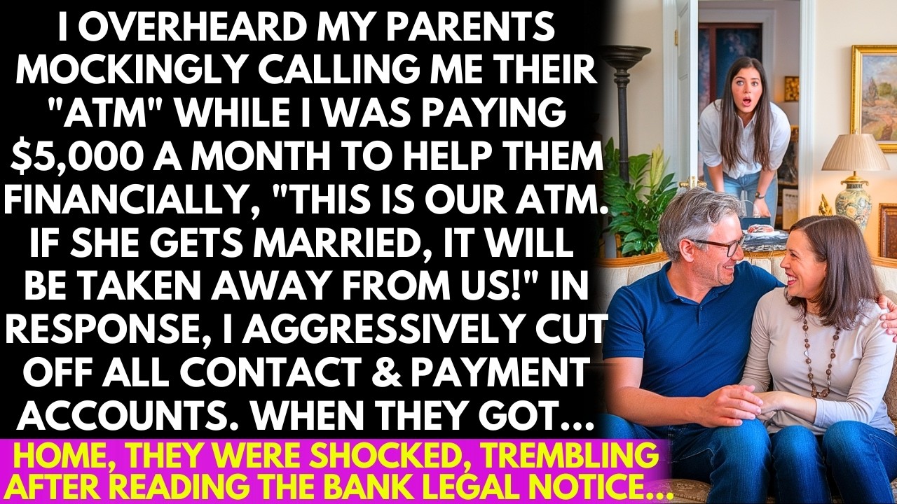 I overheard my parents calling me their 