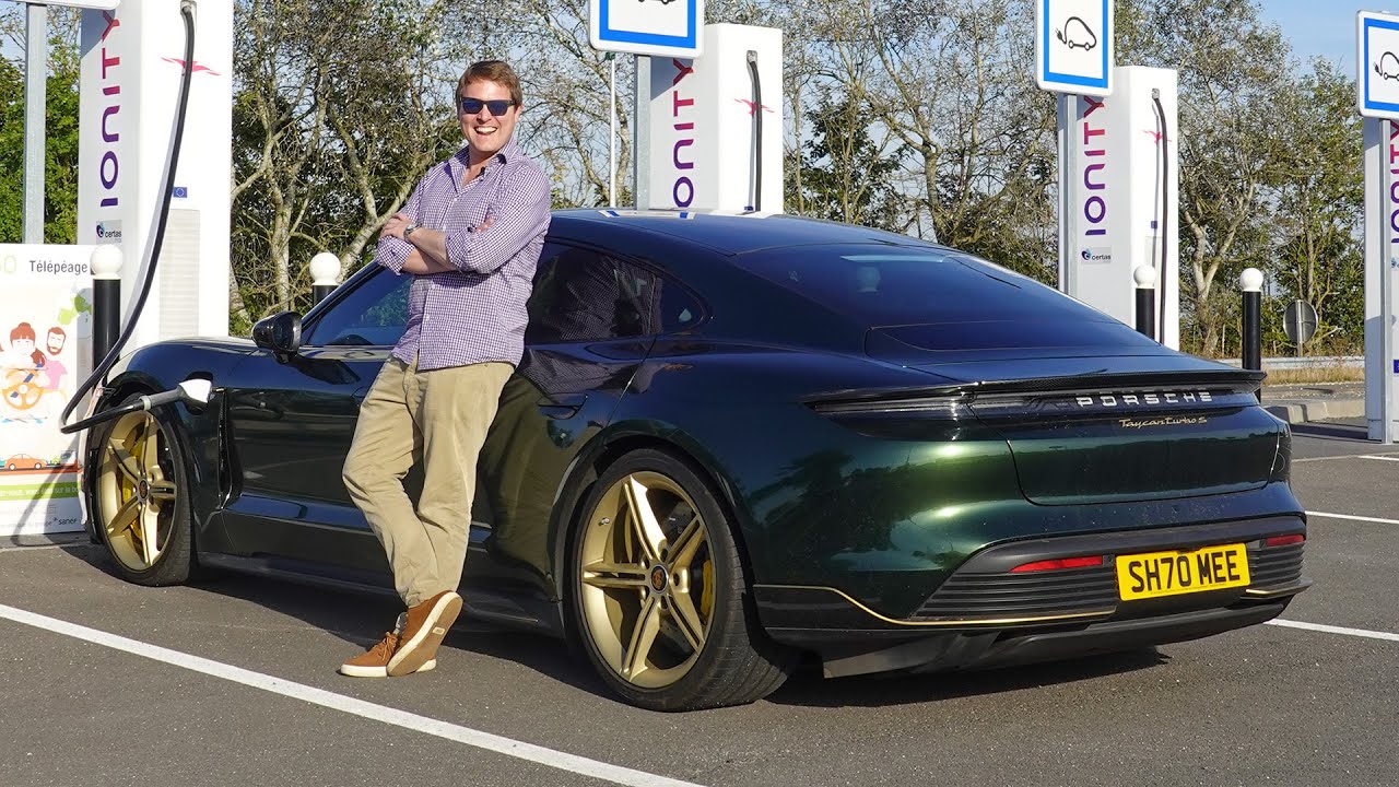 800 MILE ELECTRIC MISSION! Road Trip Challenge in My Porsche Taycan Turbo S