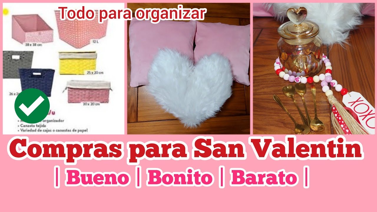 &hearts;️ COMPRAS PARA SAN VALENTIN// MI VIDA DE AMA DE CASA 🏡