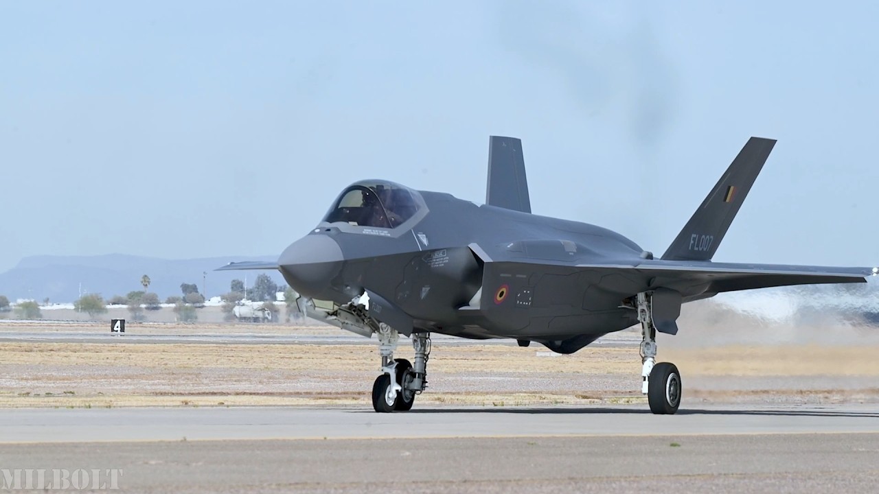 F-35 Stealth Fighters Over Arizona | 56th Fighter Wing