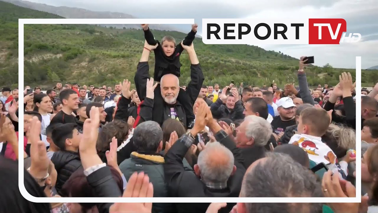 Rama fton në kërcim qytetarët : Jo labçe se na fillon shiu! Kërcejmë me ‘ta hëngsha zemrën’.