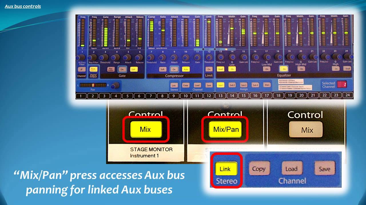 PreSonus StudioLive 24.4.2 training - Part 1