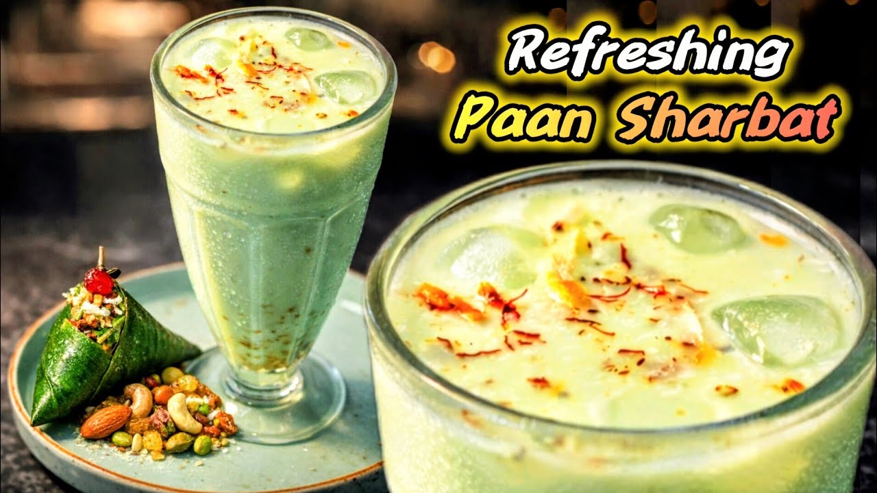 Most Refreshing Ramzan Drink l Paan Custard with Dates & Cashew | Unique Iftar Recipe #ramzanspecial