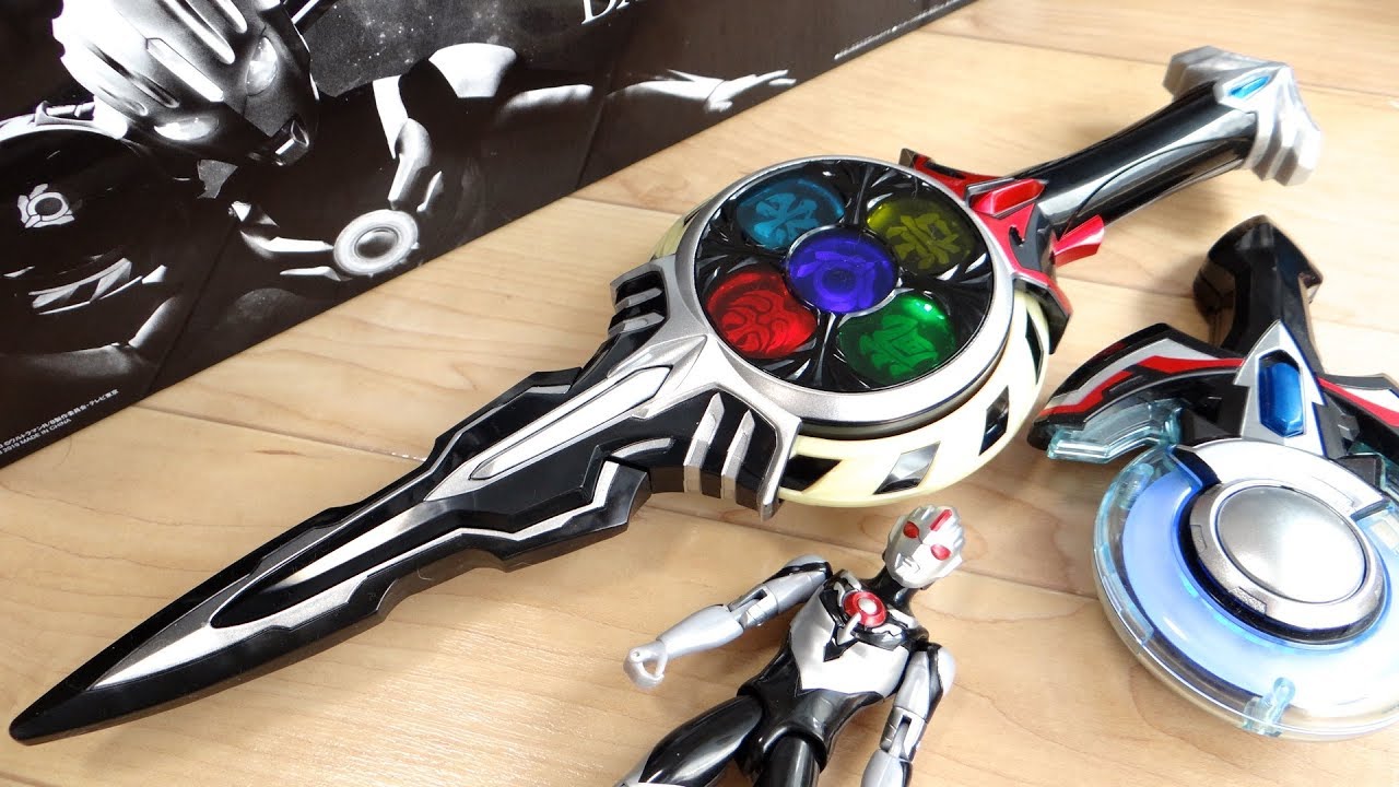 愛染マコトのセリフが約40種も鳴る！プレバン限定 オーブダークカリバー レビュー！ウルトラマンオーブダークノワールブラックシュバルツ