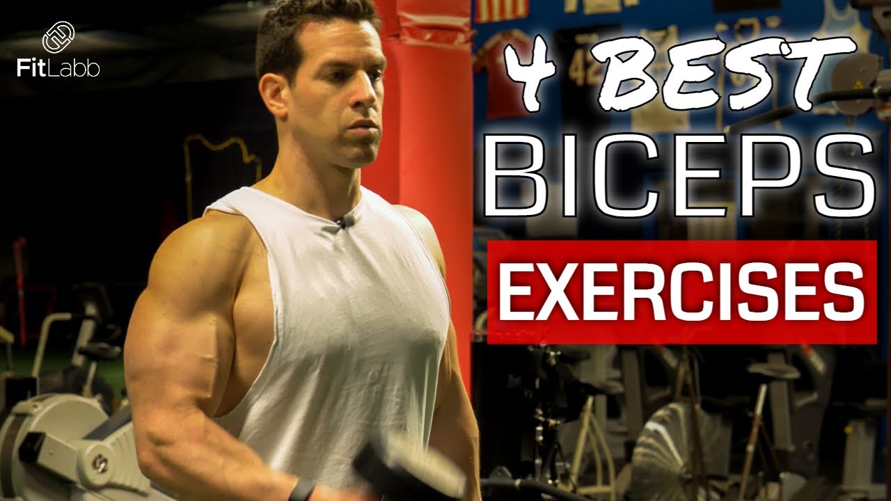 BEST HOME BICEP WORKOUT WITH RESISTANCE BANDS OR DUMBBELLS | Train smarter for better results
