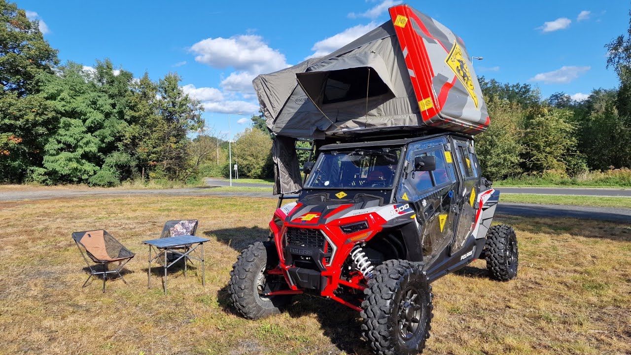 Polaris Rzr xp4 1000 z namiotem dachowym plus pełna kabina plus ogrzewanie . Nordkapp 2023