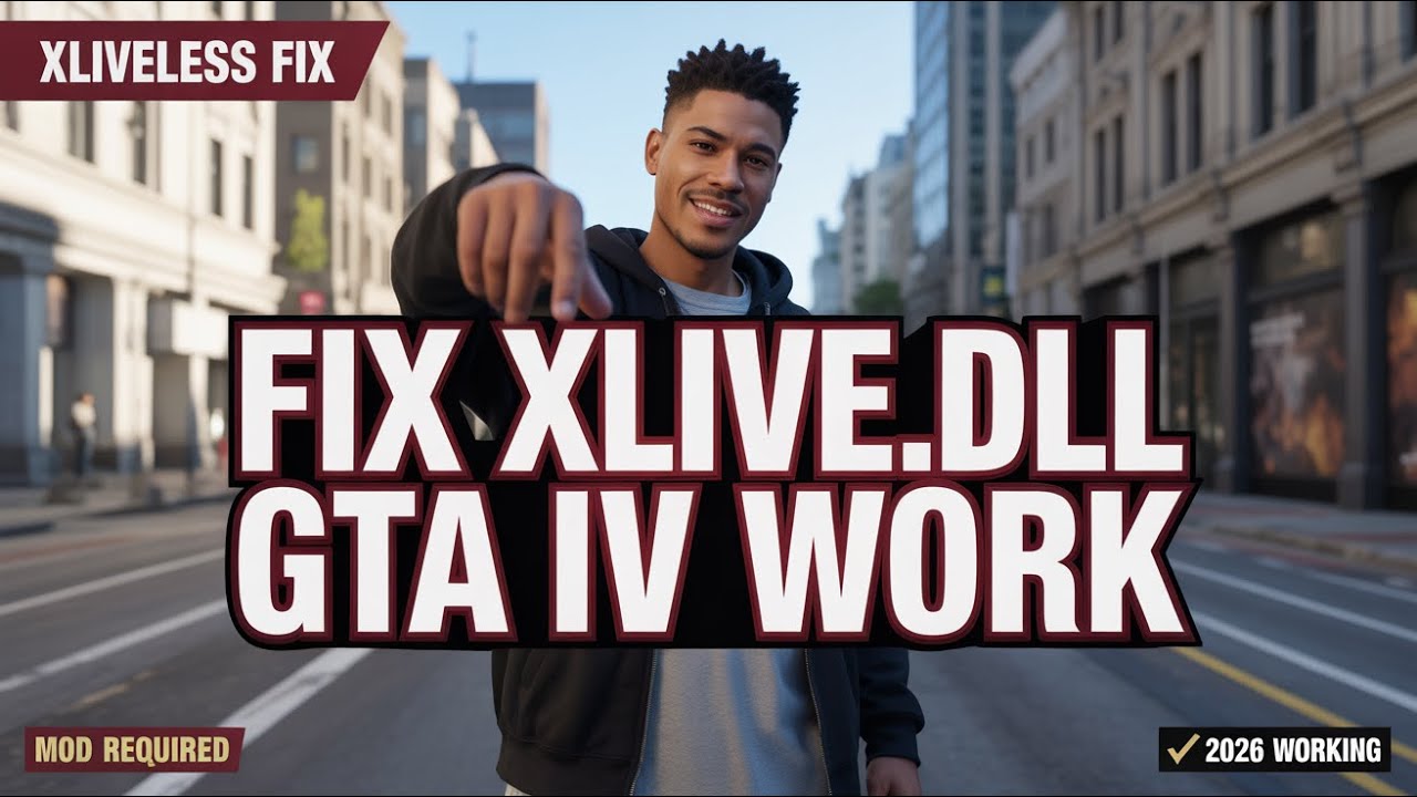 Мод XLiveLess для GTA IV | Исправление xlive.dll и плавная работа модов (2026)