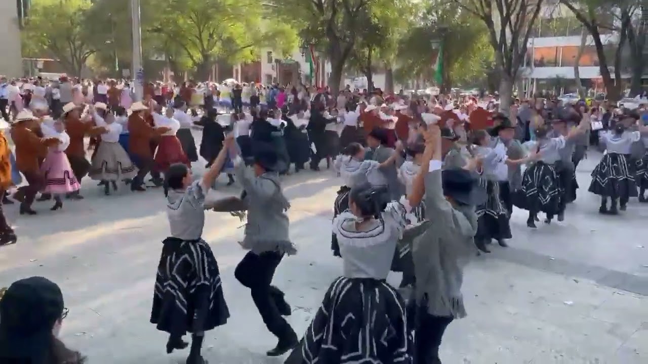 Baile folklórico masivo: Monterrey, tierra querida - Fandangos de México