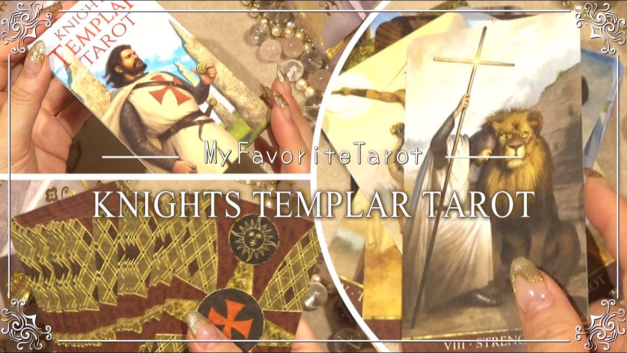 【Knights Templar Tarot (Рыцари Тамплиеры Таро)】Мистическое и духовное Таро